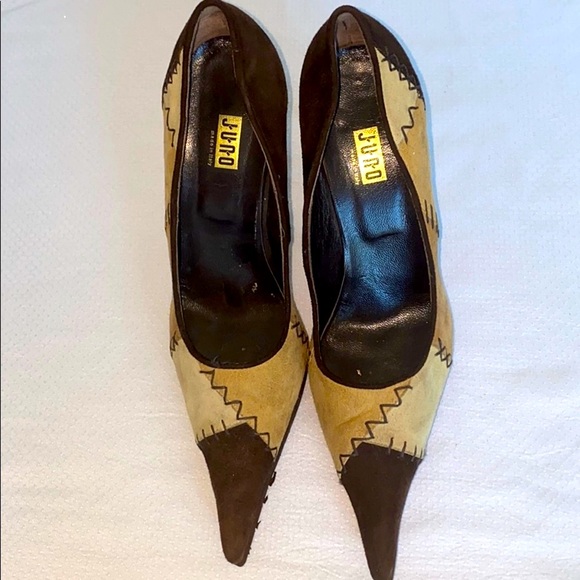 Vintage Juno Suede Stilettos - Picture 6 of 8